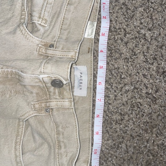 PacSun Light Gray Flare Jeans - Picture 4 of 7